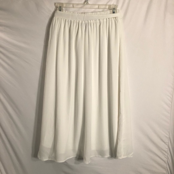 ♥️ NWT Roz & Ali Layered Belted Midi Skirt - Picture 5 of 6